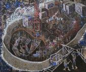 山下 英行《軍艦島アラベスクⅠ》