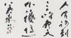書《一　葉》杭迫　柏樹