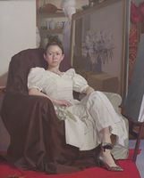 髙梨 芳実《アトリエのモデル》