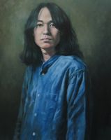 津絵 太陽《自画像》