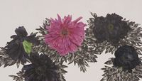 国本 青山《花開花落》