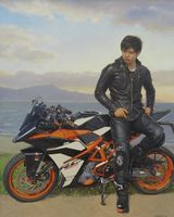 白石 美佐子《夕暮れ時には‥》