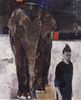 洋画《路》大谷 喜男