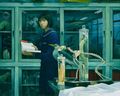 武石 秀孝「理科室」